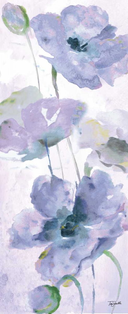 Watercolor Garden Purple Panel II art print by Tre Sorelle Studios for $57.95 CAD