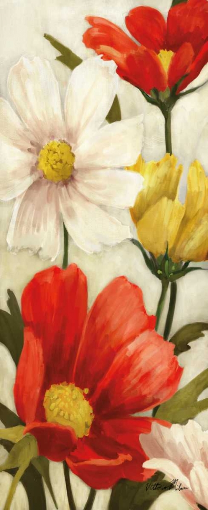 Spice Floral Panel I art print by Vittorio Milan for $57.95 CAD