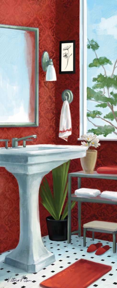 Bath with a View Panel II art print by Vittorio Milan for $57.95 CAD