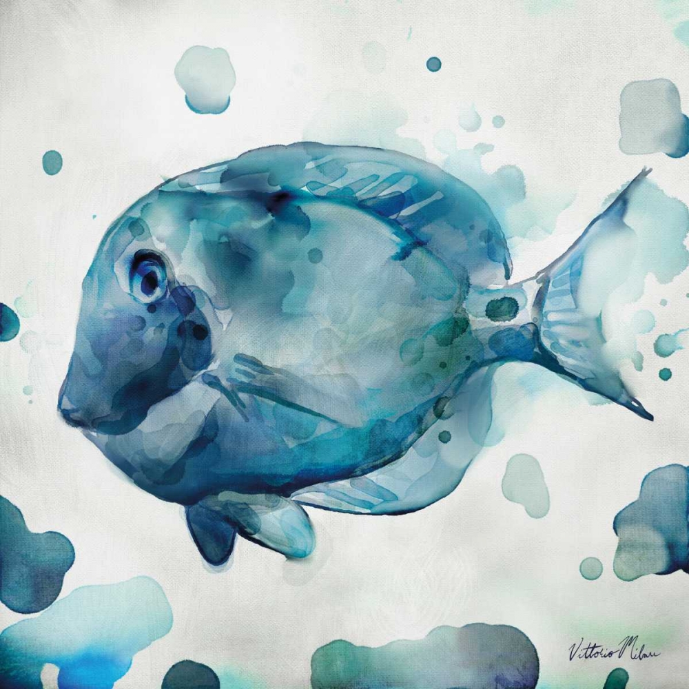Watercolor Sea Creatures II art print by Vittorio Milan for $57.95 CAD