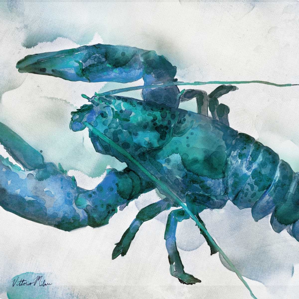 Watercolor Sea Creatures IV art print by Vittorio Milan for $57.95 CAD