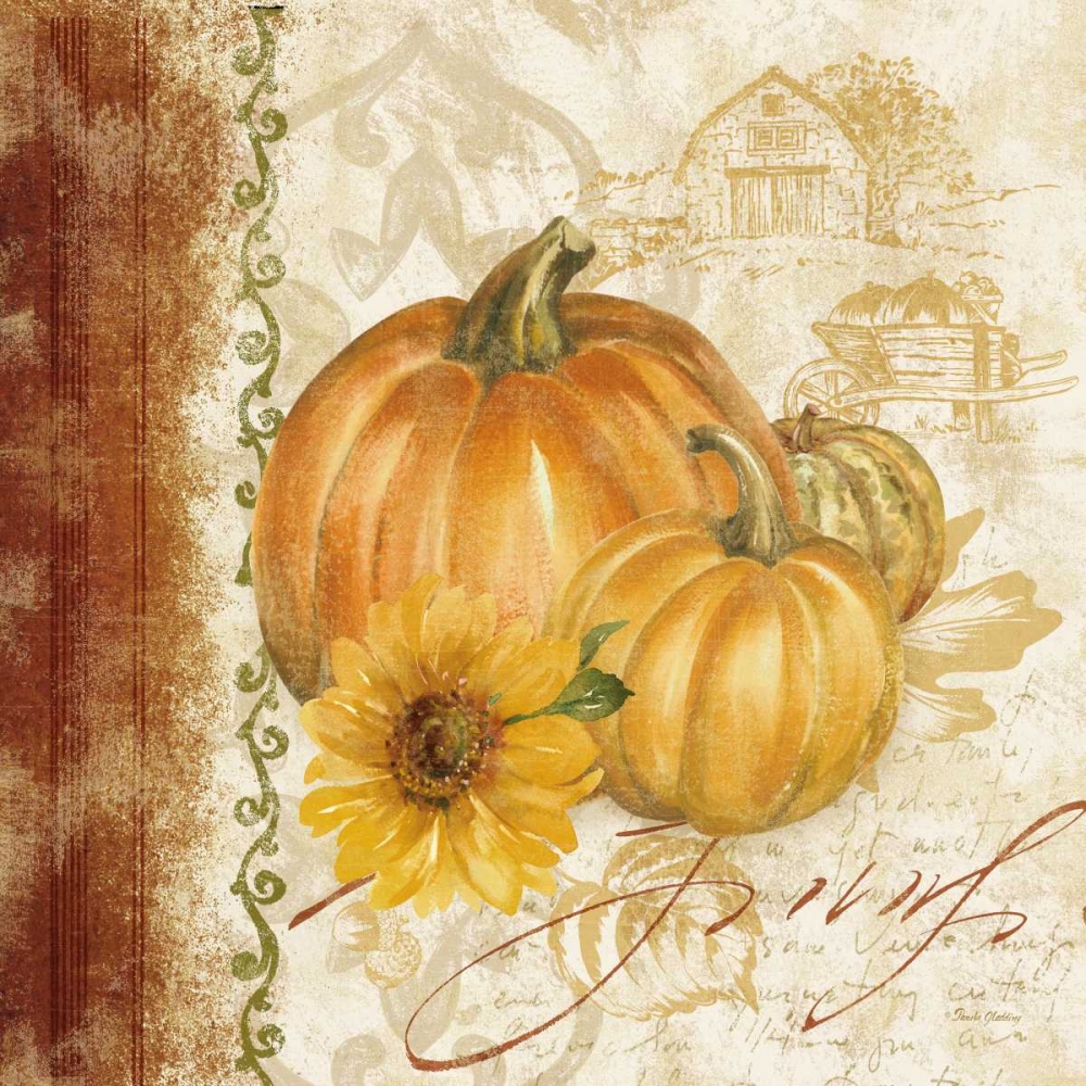 Harvest Time I art print by Pamela Gladding for $57.95 CAD