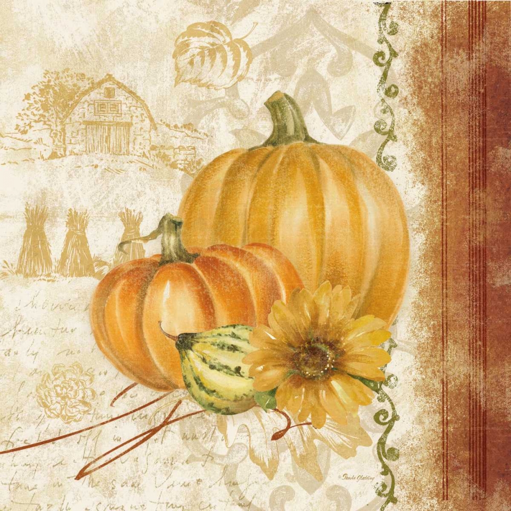 Harvest Time II art print by Pamela Gladding for $57.95 CAD