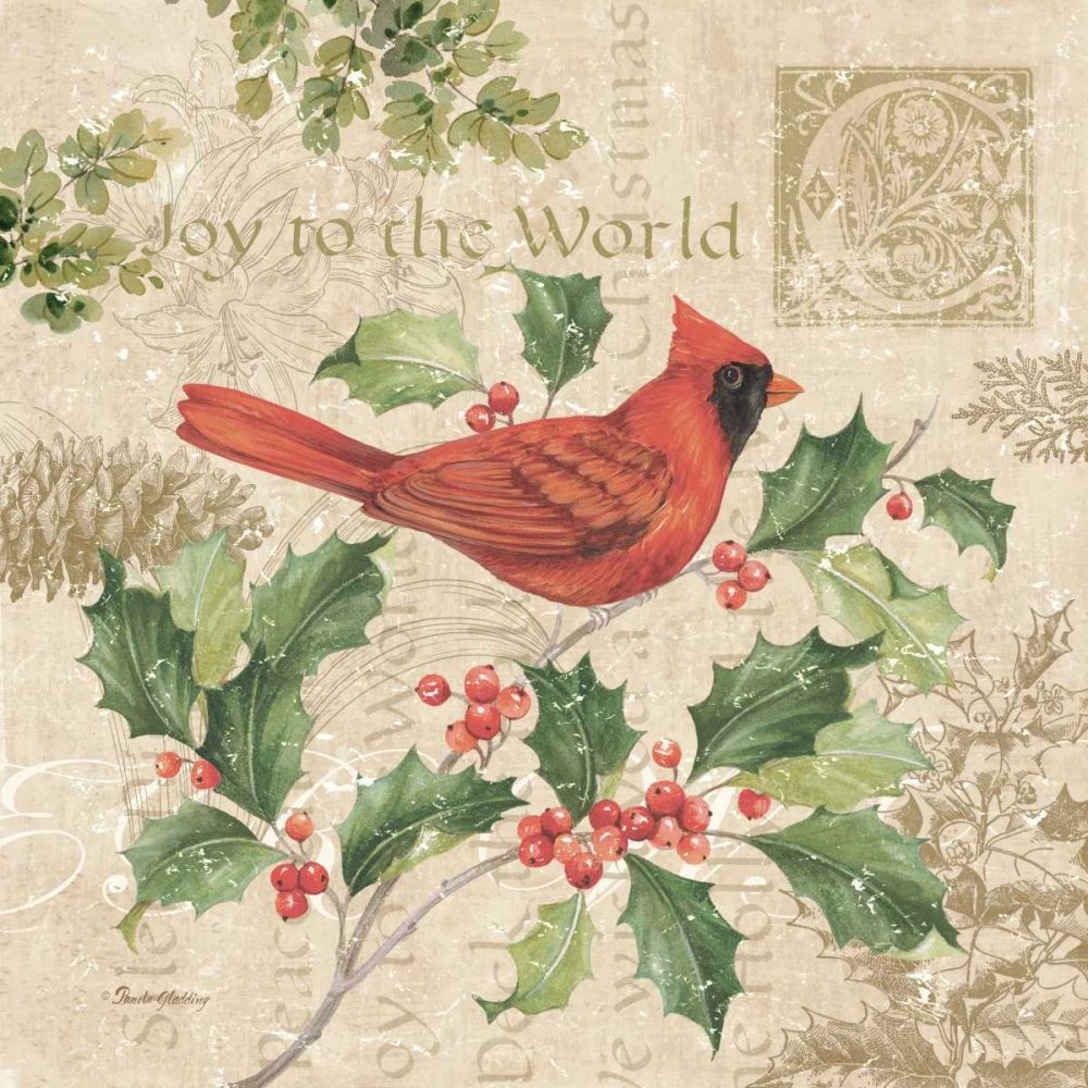 Christmas Trail I art print by Pamela Gladding for $57.95 CAD