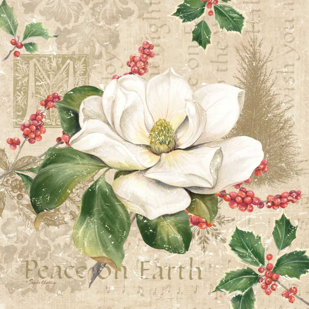 Christmas Trail II art print by Pamela Gladding for $57.95 CAD