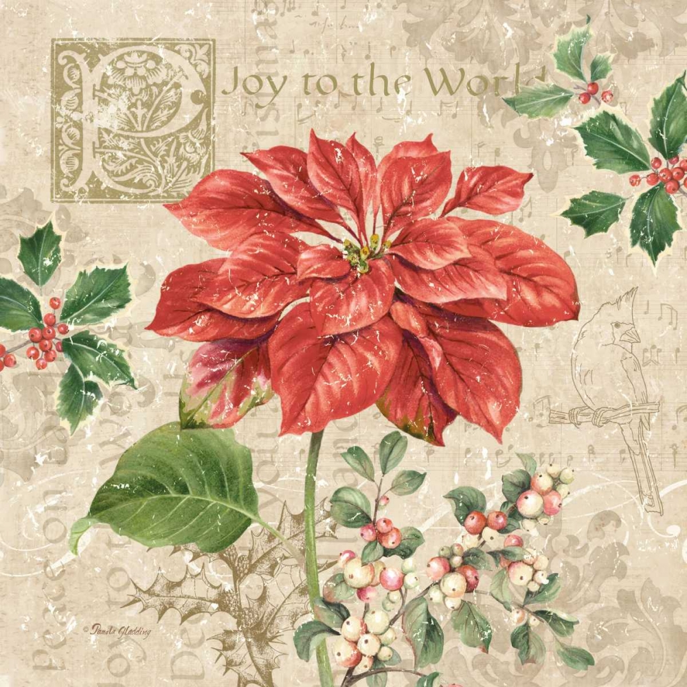 Christmas Trail IV art print by Pamela Gladding for $57.95 CAD