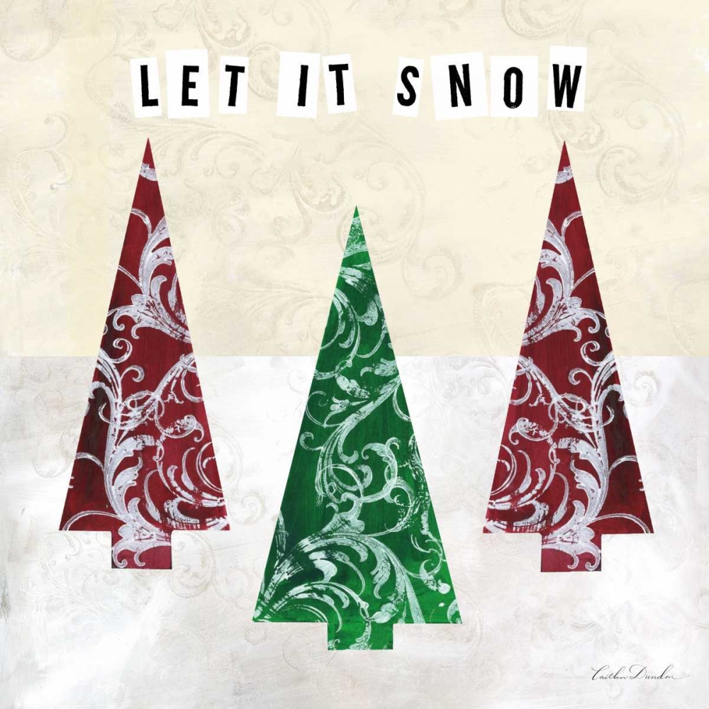 Winter Sentiments III art print by Caitlin Dundon for $57.95 CAD