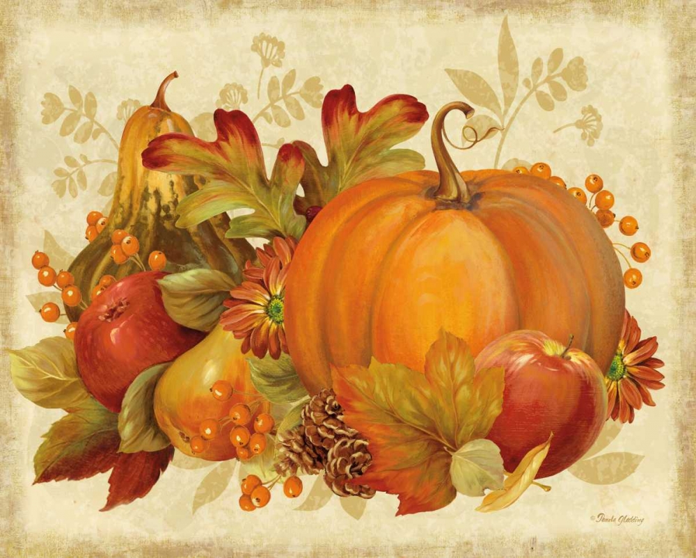 Harvest Bounty Rectangle art print by Pamela Gladding for $57.95 CAD