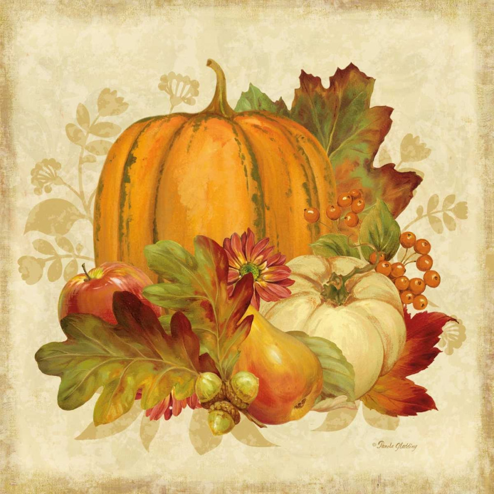 Harvest Bounty I art print by Pamela Gladding for $57.95 CAD