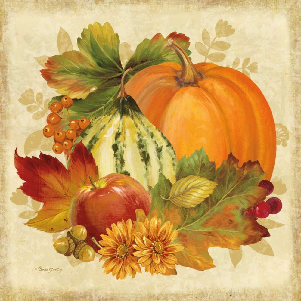 Harvest Bounty II art print by Pamela Gladding for $57.95 CAD