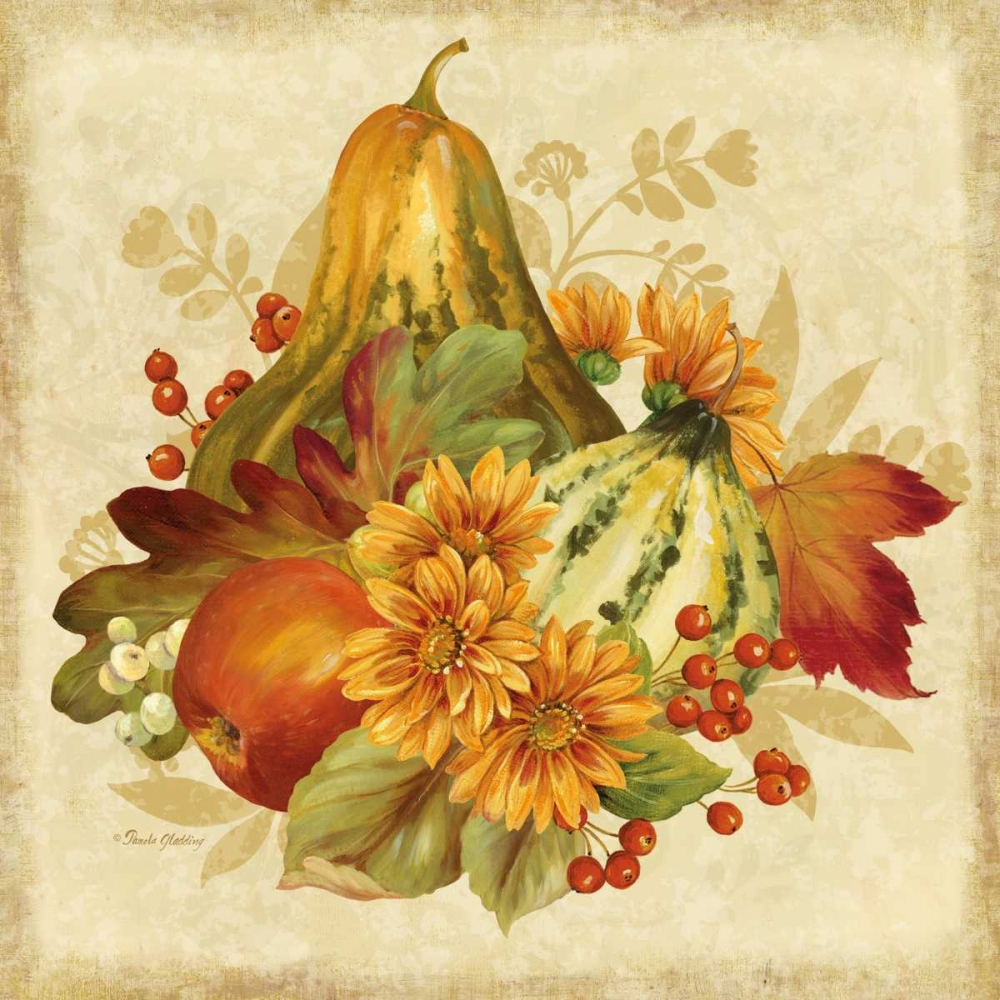 Harvest Bounty III art print by Pamela Gladding for $57.95 CAD