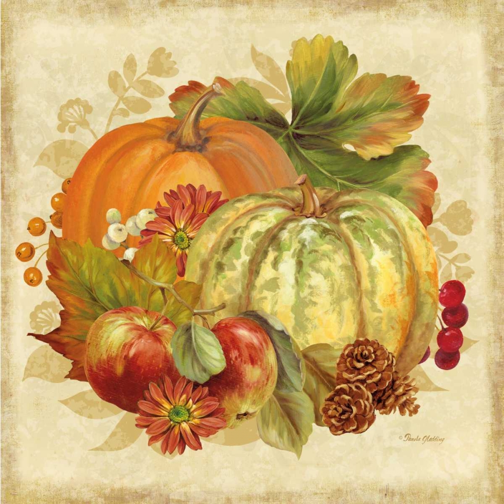 Harvest Bounty IV art print by Pamela Gladding for $57.95 CAD