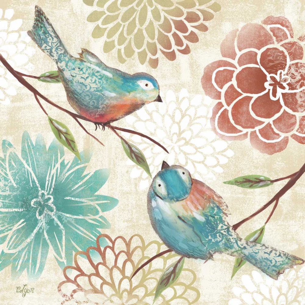 Elegant Chickadee Neutral I art print by Rebecca Lyon for $57.95 CAD