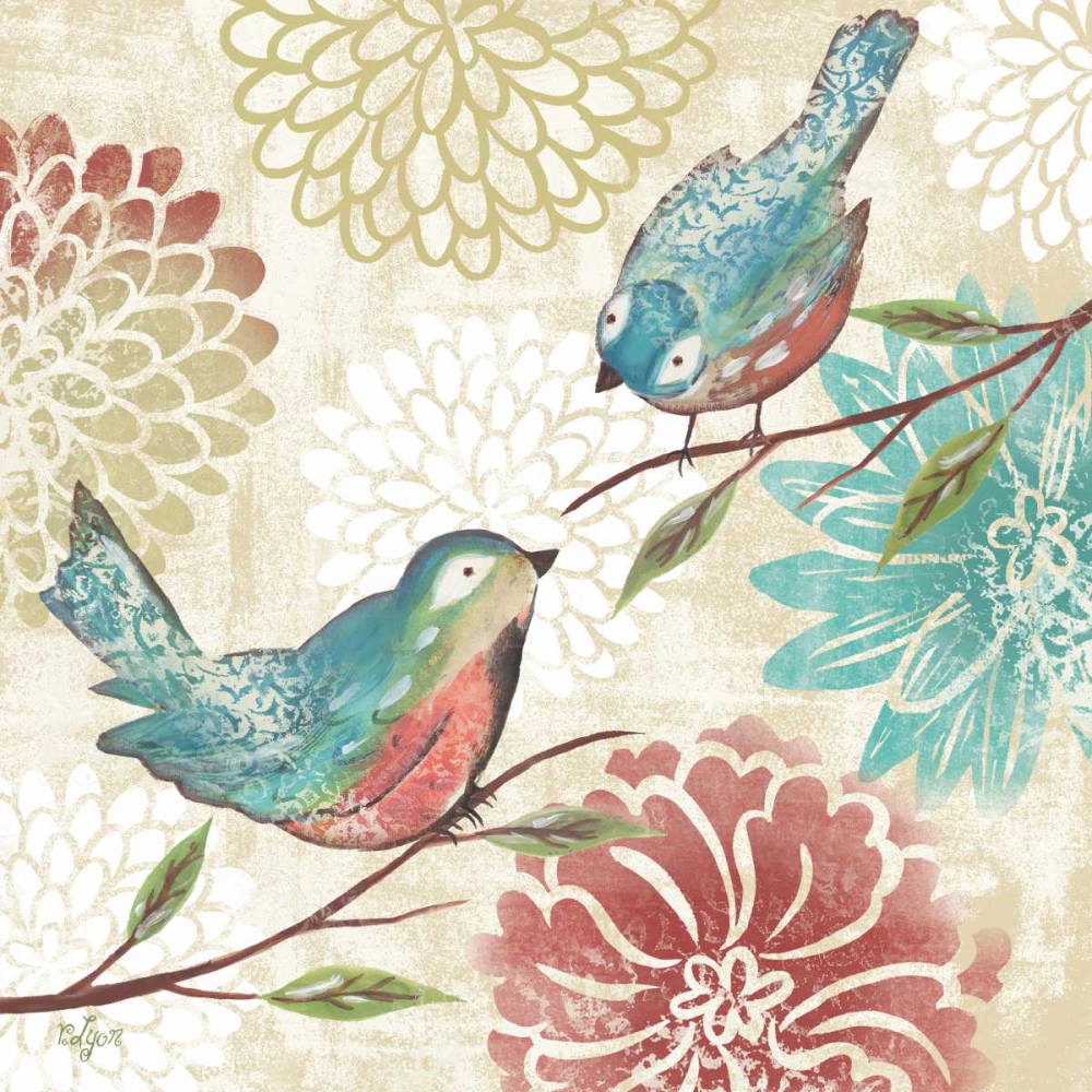 Elegant Chickadee Neutral II art print by Rebecca Lyon for $57.95 CAD