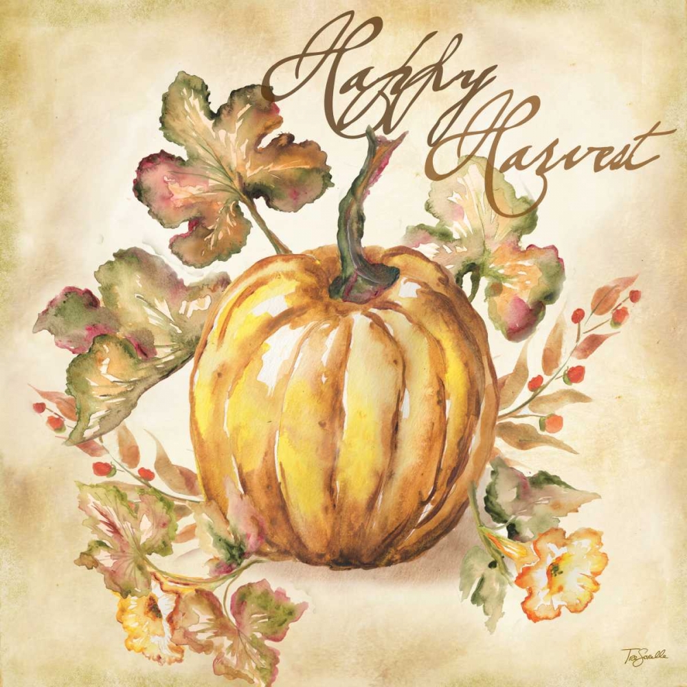 Watercolor Harvest II art print by Tre Sorelle Studios for $57.95 CAD