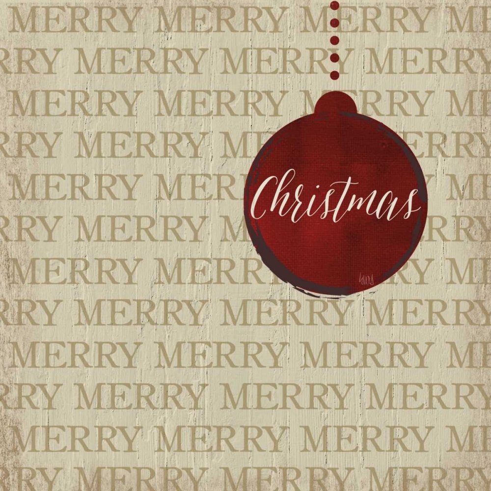 Christmas Ornaments I art print by h.artworks for $57.95 CAD