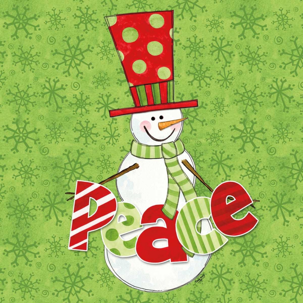 Winter Wonderland Snowmen II art print by Tara Reed for $57.95 CAD