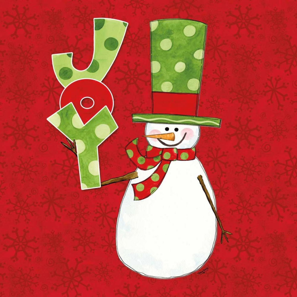 Winter Wonderland Snowmen III art print by Tara Reed for $57.95 CAD