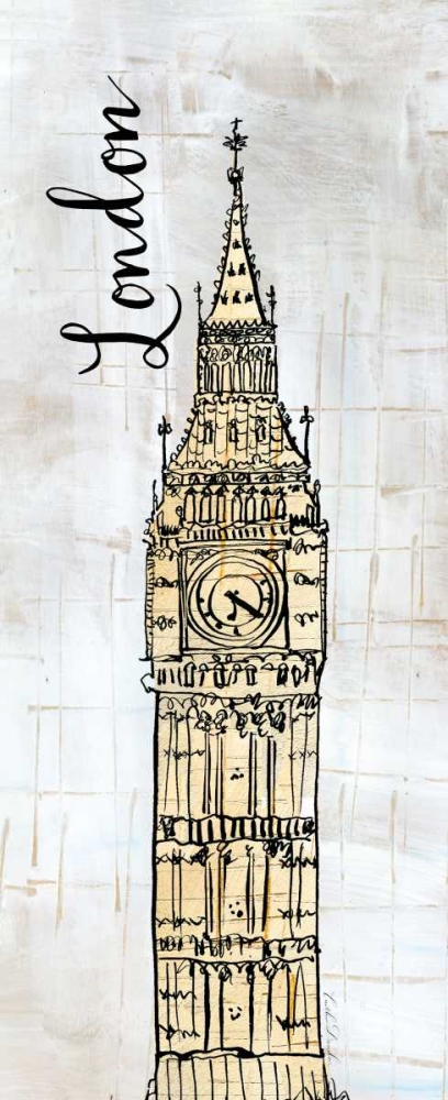 Around the World Panel III art print by Caitlin Dundon for $57.95 CAD