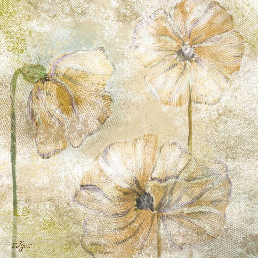 Poppy Passion Neutral II art print by Rebecca Lyon for $57.95 CAD
