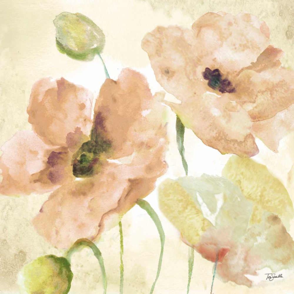 Watercolor Blush II art print by Tre Sorelle Studios for $57.95 CAD