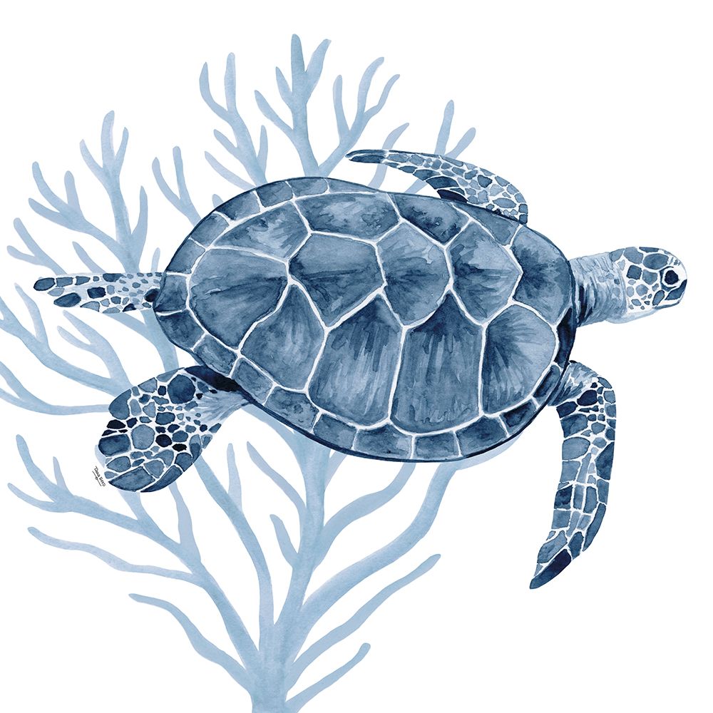 Deep  Blue Sea XVII art print by Tara Reed for $57.95 CAD