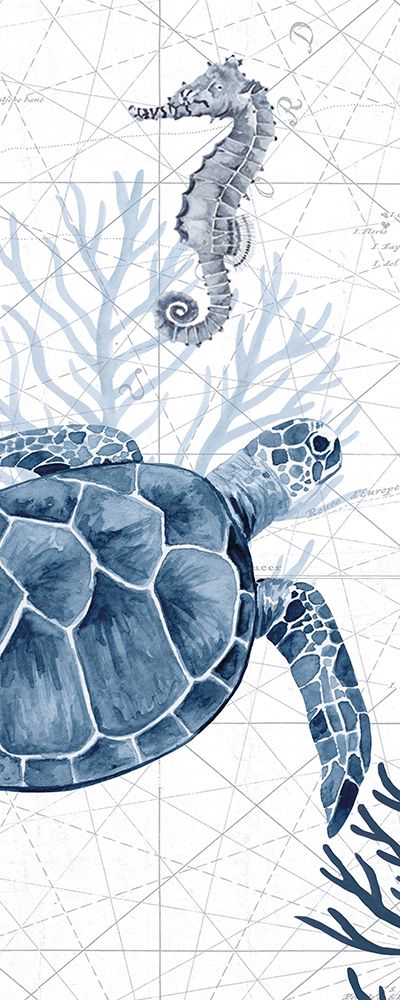 Deep  Blue Sea XIXb art print by Tara Reed for $57.95 CAD