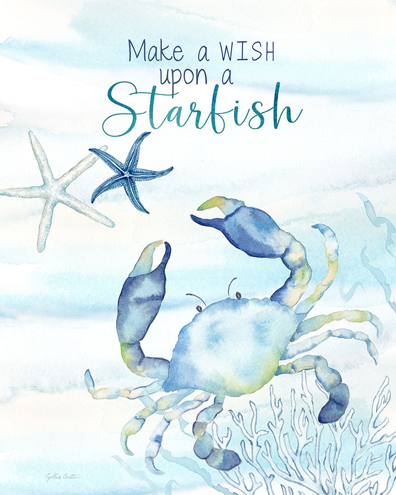 Great Blue Sea XVIII art print by Cynthia Coulter for $57.95 CAD