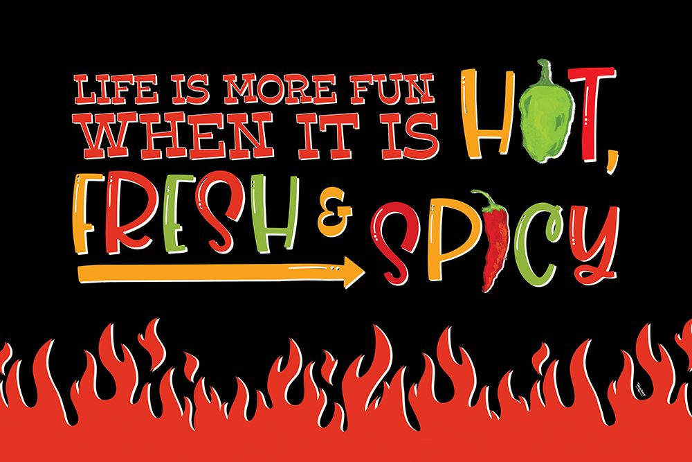 Hot And Spicy XII art print by Tara Reed for $57.95 CAD