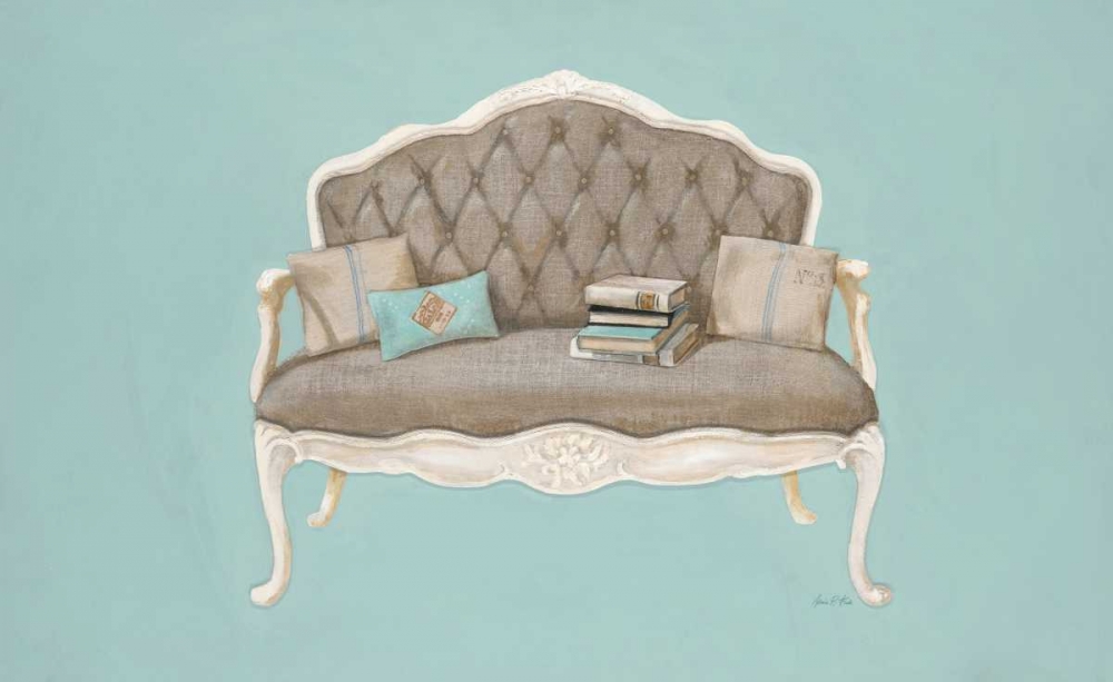 Linen Recline art print by Arnie Fisk for $57.95 CAD