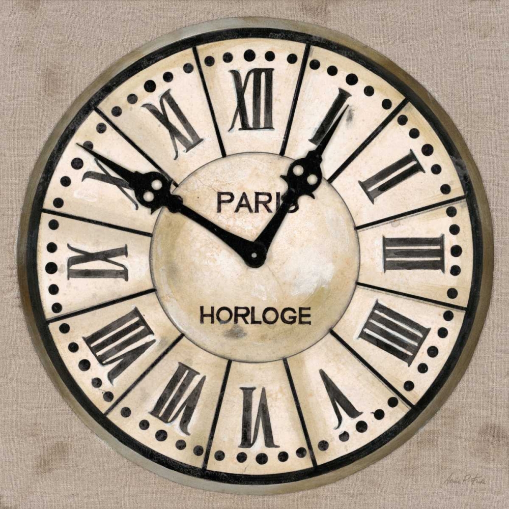 Industrial Chic Clock art print by Arnie Fisk for $57.95 CAD