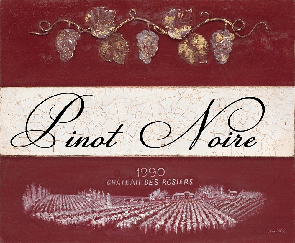Pinot Noire Cellar Reserve art print by Arnie Fisk for $57.95 CAD