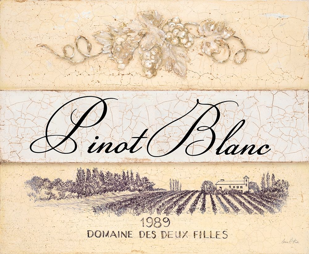 Pinot Blanc Cellar Reserve art print by Arnie Fisk for $57.95 CAD
