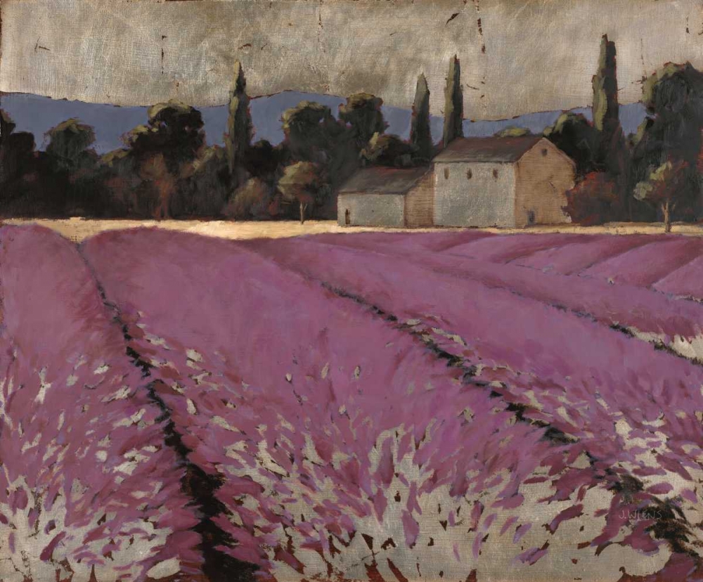 Lavender Fields 2 art print by James Wiens for $57.95 CAD