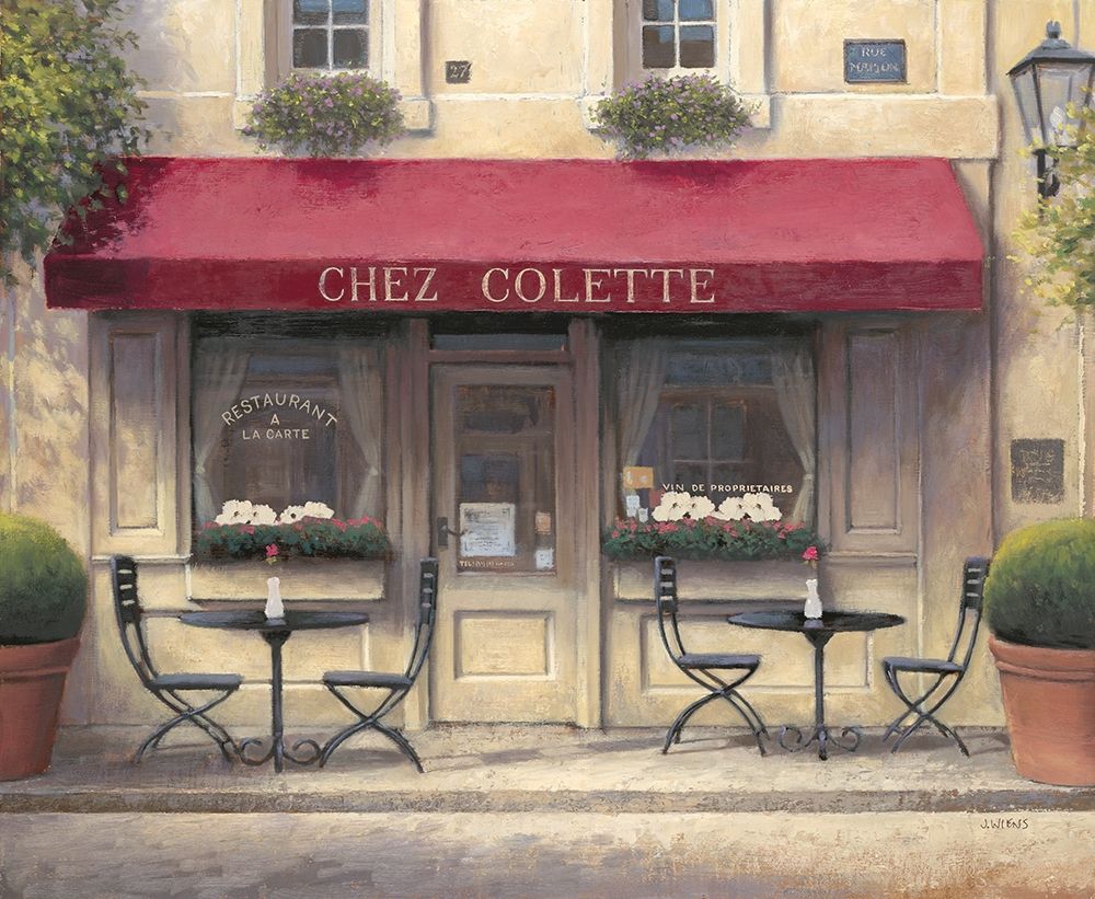 Chez Colette art print by James Wiens for $57.95 CAD