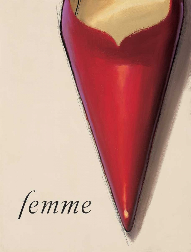 Femme Stiletto art print by Marco Fabiano for $57.95 CAD