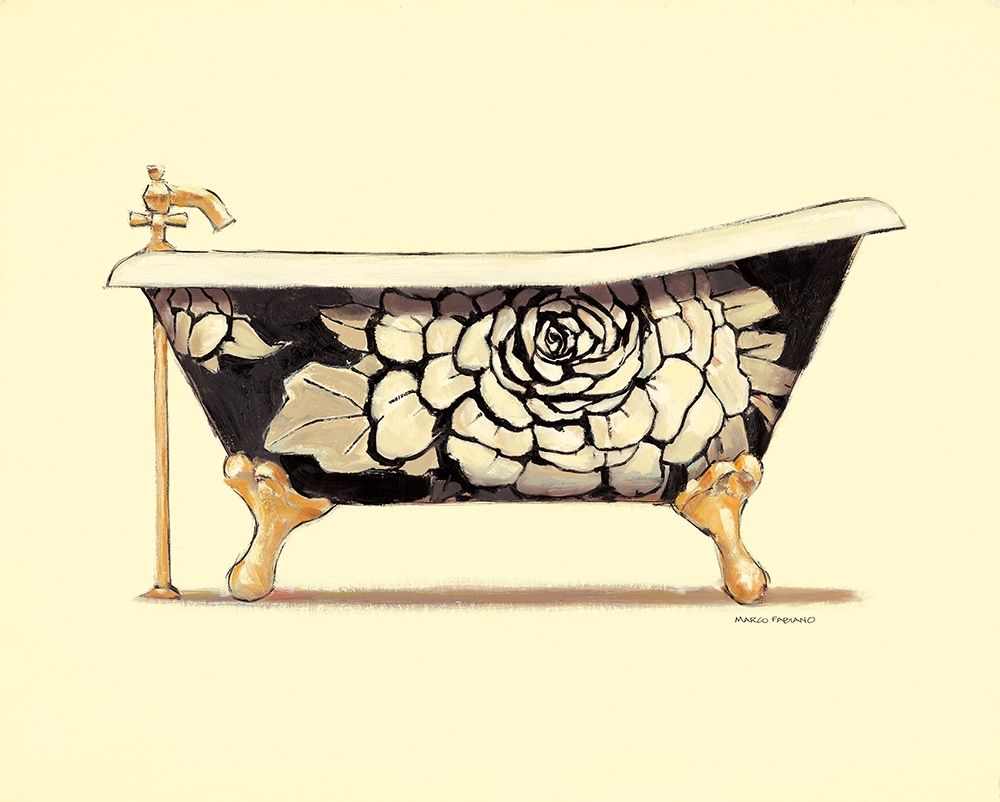 FLORAL BATH art print by Marco Fabiano for $57.95 CAD