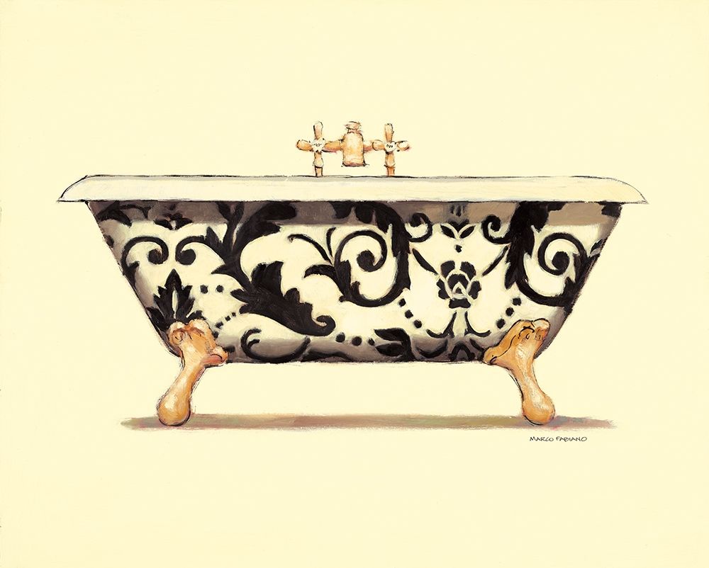 SCROLL BATH art print by Marco Fabiano for $57.95 CAD