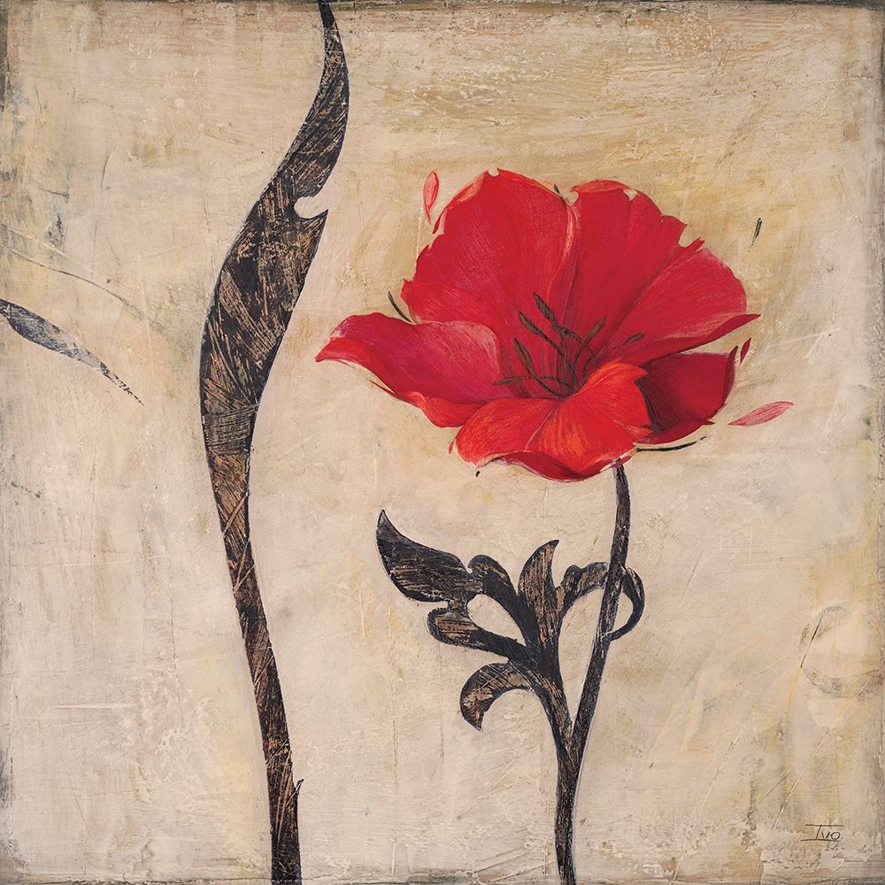 Scarlet Blossom art print by Ivo Stoyanov for $57.95 CAD