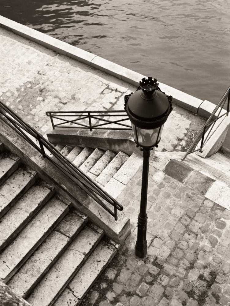 Steps to the Seine art print by Toby Vandenack for $57.95 CAD