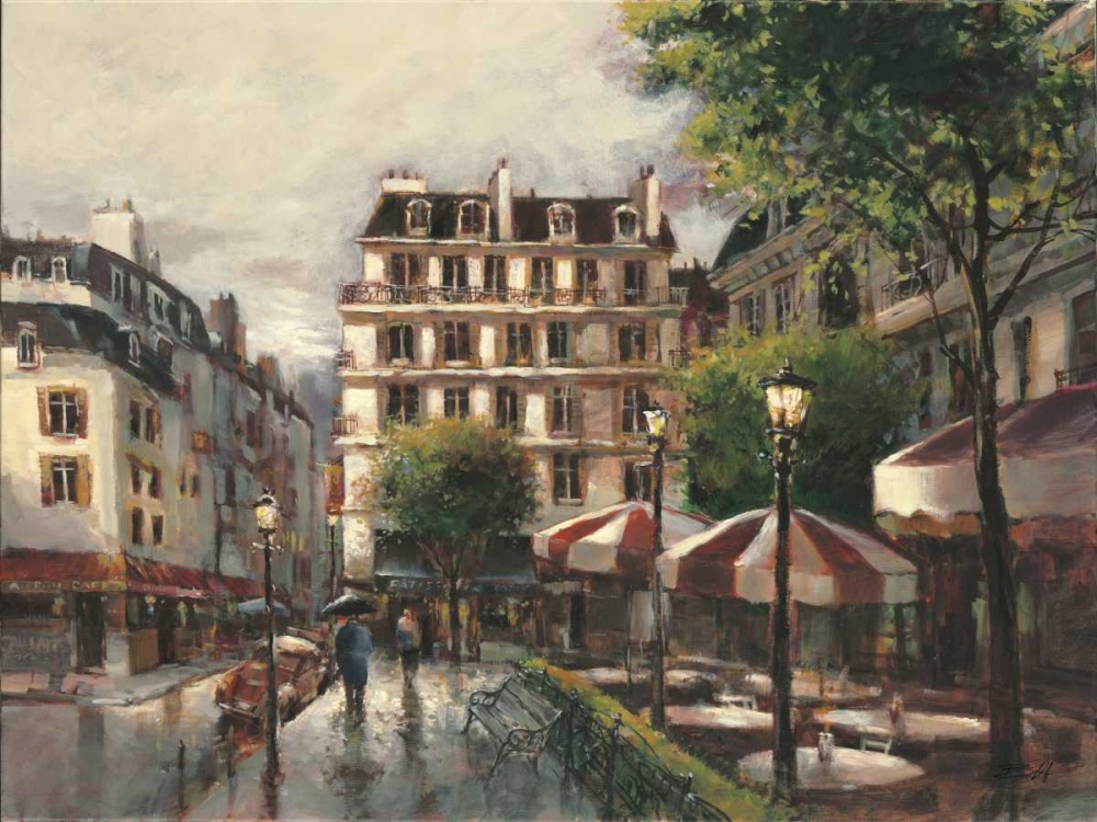 Bistro Stroll art print by Brent Heighton for $57.95 CAD