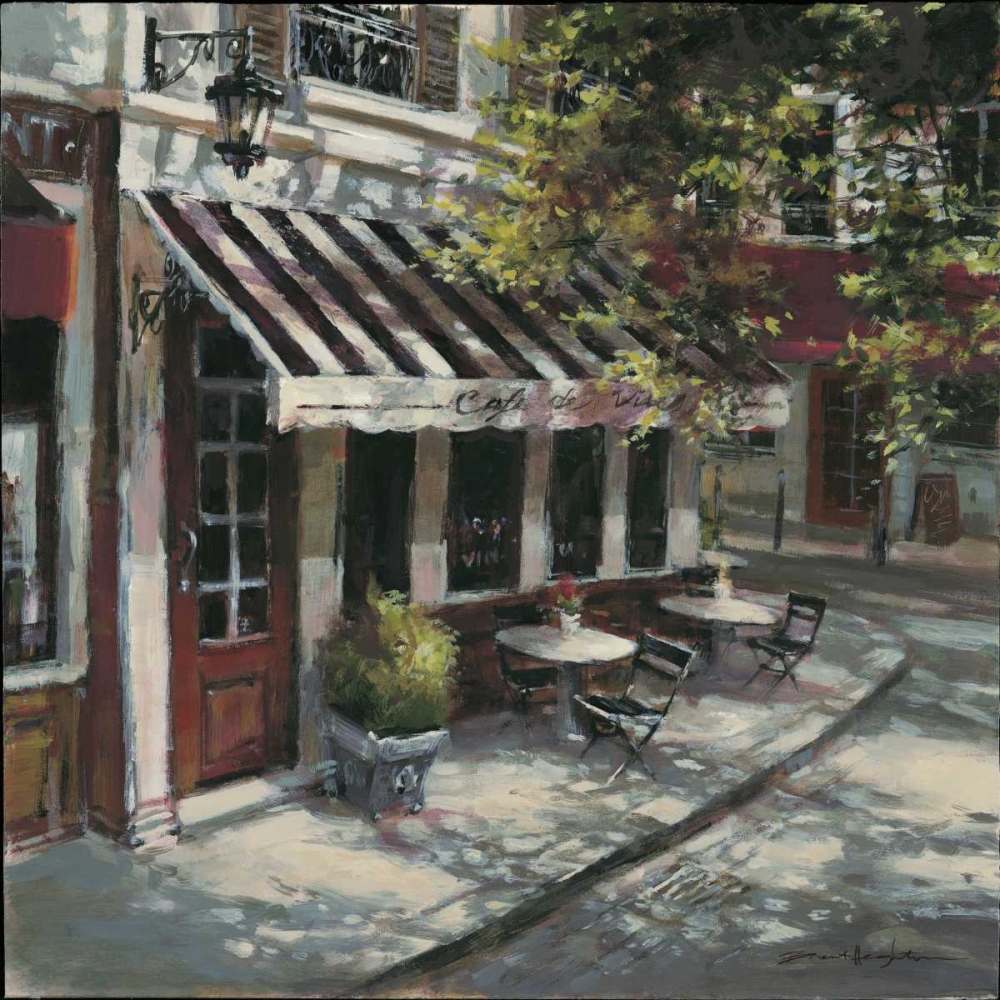 Wine Cafe art print by Brent Heighton for $57.95 CAD
