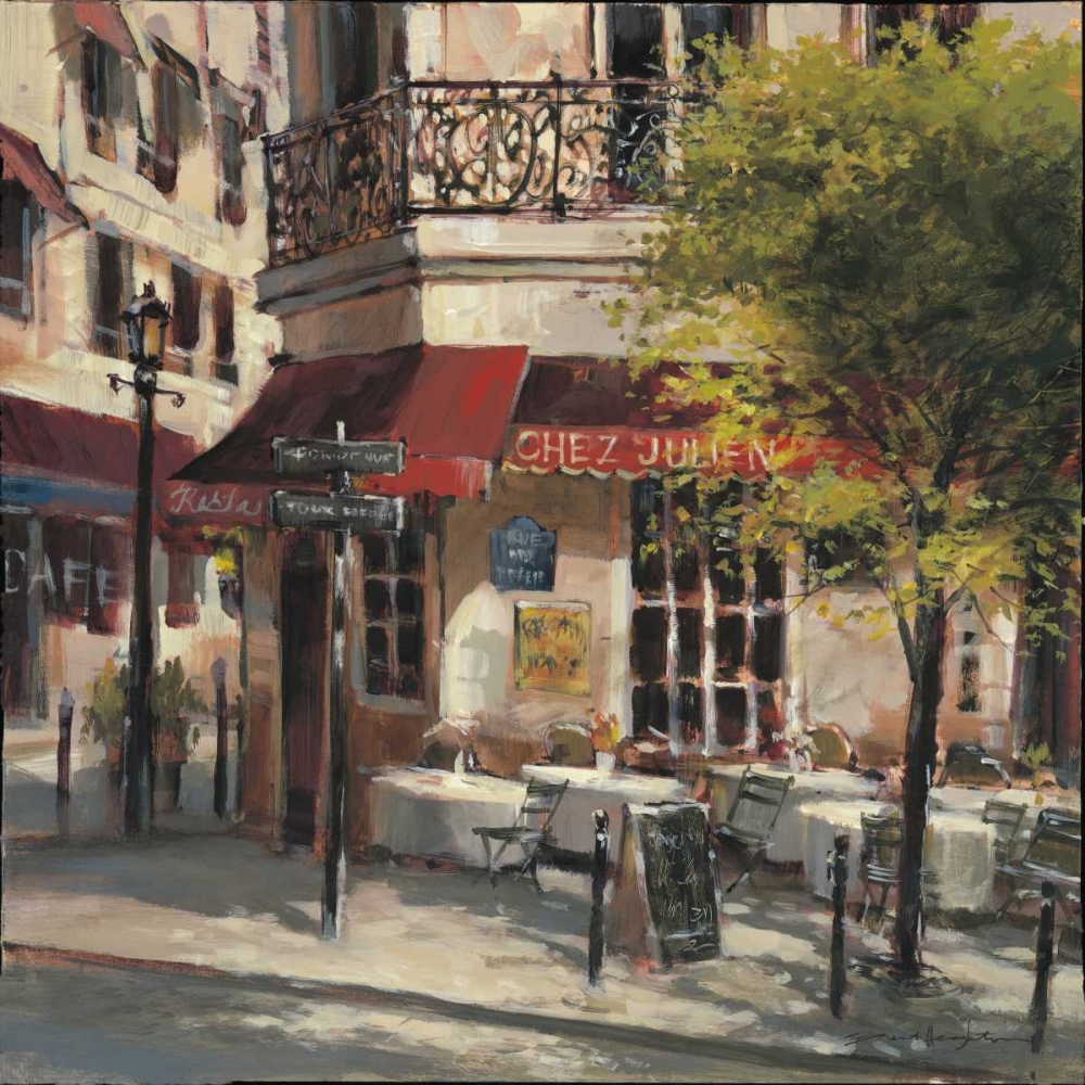 Corner Cafe art print by Brent Heighton for $57.95 CAD