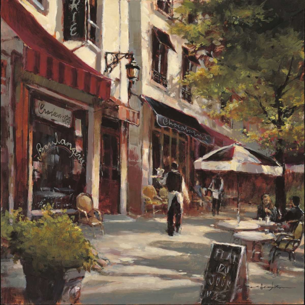 Boulevard Cafe art print by Brent Heighton for $57.95 CAD