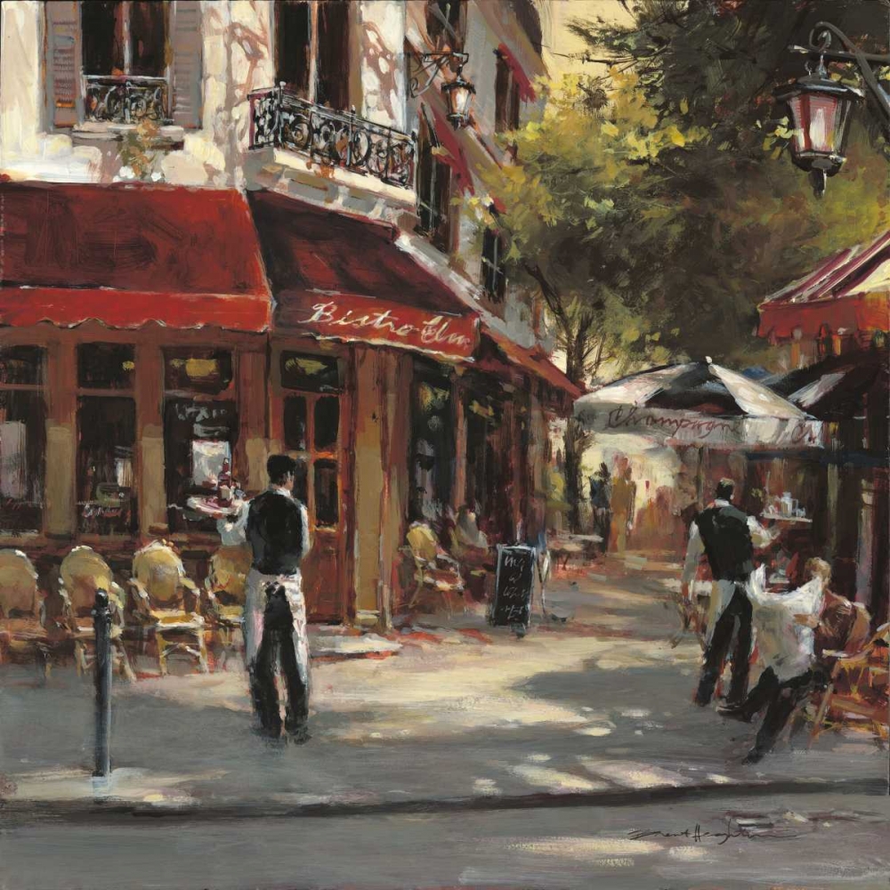 Bistro Waiters art print by Brent Heighton for $57.95 CAD