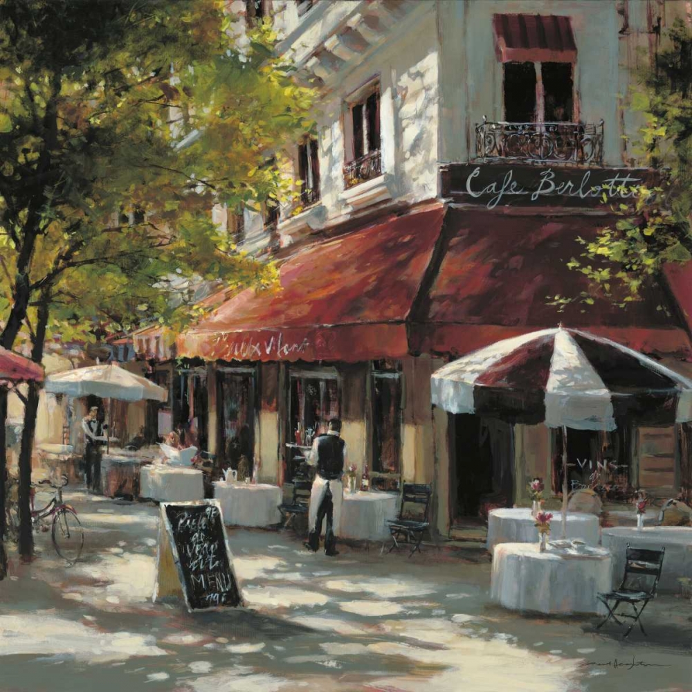 Cafe Berlotti art print by Brent Heighton for $57.95 CAD