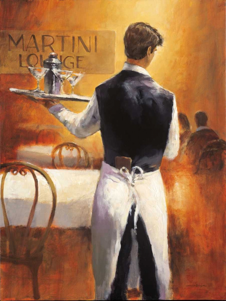 Martini Lounge art print by Brent Heighton for $57.95 CAD