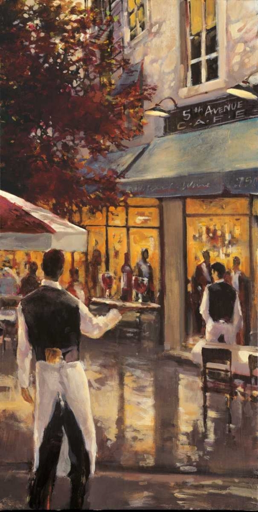 5Th Ave Cafe art print by Brent Heighton for $57.95 CAD