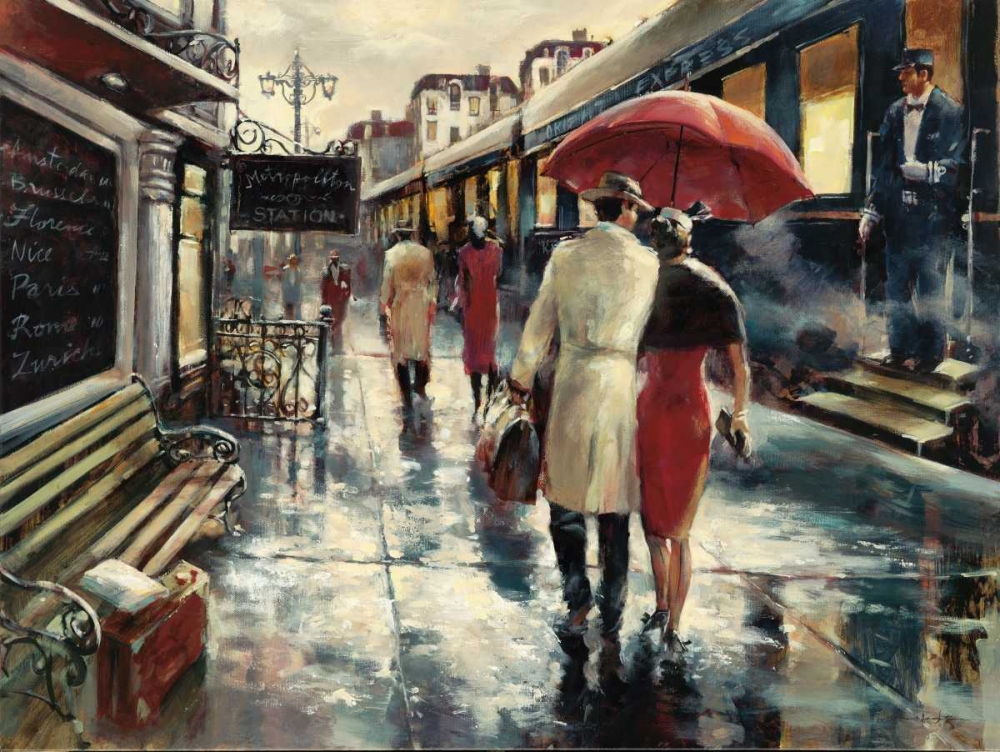 Metropolitan Station art print by Brent Heighton for $57.95 CAD