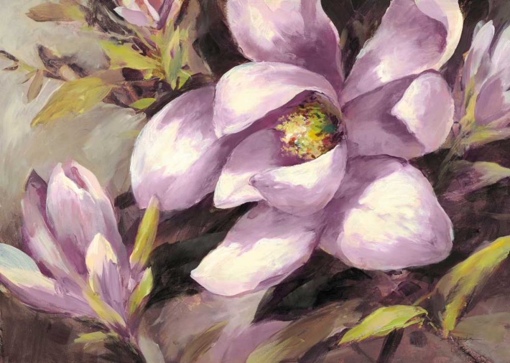Plum Magnolia Whisper art print by Brent Heighton for $57.95 CAD